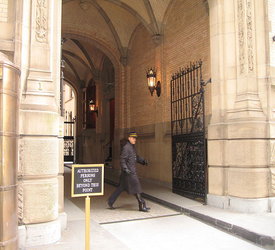 Entrance to the Dakota Entrance to the Dakota