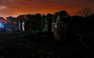 Pennhurst Haunted Asylum at Dawn Pennhurst Haunted Asylum at Dawn